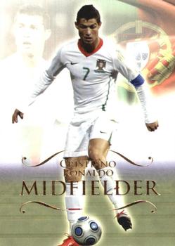 2011 Futera UNIQUE World Football #107 Cristiano Ronaldo Front
