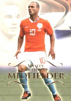 2011 Futera UNIQUE World Football #111 Wesley Sneijder Front