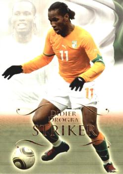 2011 Futera UNIQUE World Football #129 Didier Drogba Front