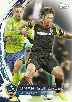 2014 Topps MLS #55 Omar Gonzalez Front