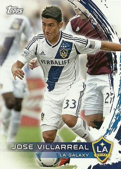 2014 Topps MLS #56 Jose Villarreal Front