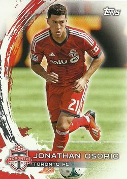 2014 Topps MLS #75 Jonathan Osorio Front