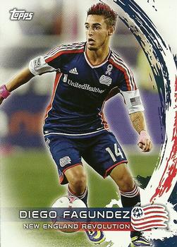 2014 Topps MLS #99 Diego Fagundez Front