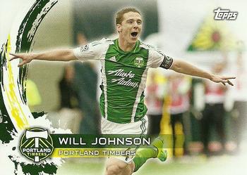 2014 Topps MLS #105 Will Johnson Front