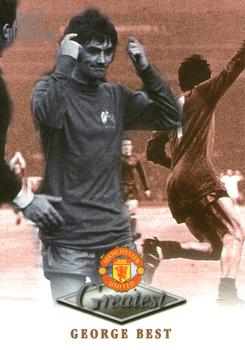1999 Futera Platinum Manchester United Greatest #NNO George Best Front