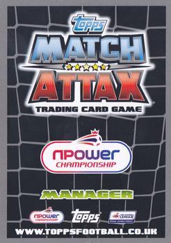 2011-12 Topps Match Attax Championship #12 Chris Hughton Back