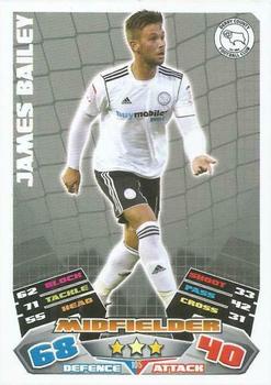 2011-12 Topps Match Attax Championship #105 James Bailey Front
