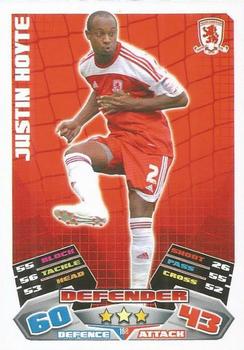 2011-12 Topps Match Attax Championship #168 Justin Hoyte Front