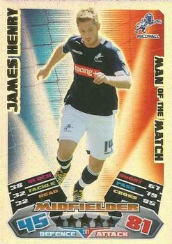 2011-12 Topps Match Attax Championship #281 James Henry Front