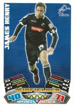 2011-12 Topps Match Attax Championship #184 James Henry Front