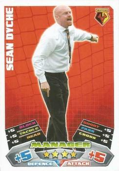 2011-12 Topps Match Attax Championship #243 Sean Dyche Front