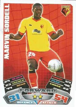 2011-12 Topps Match Attax Championship #253 Marvin Sordell Front