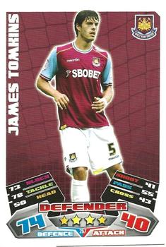 2011-12 Topps Match Attax Championship #257 James Tomkins Front