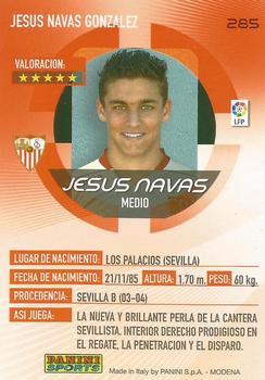2006-07 Panini Megacracks #285 Jesus Navas Back