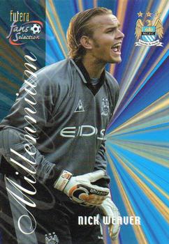 2000 Futera Fans Selection Manchester City #1 Nicky Weaver Front