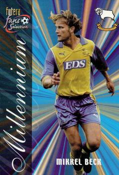2000 Futera Fans Selection Derby County #7 Mikkel Beck Front