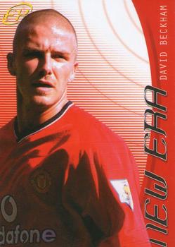 2001 Futera Manchester United FX #35 David Beckham Front