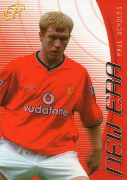2001 Futera Manchester United FX #37 Paul Scholes Front