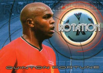2001 Futera Manchester United FX #40 Quinton Fortune Front