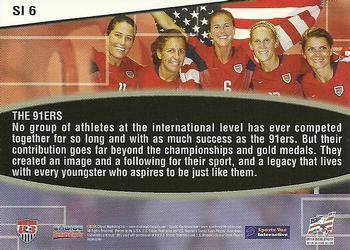 2004 Choice US Women's National Soccer Team - 91ers #SI6 Julie Foudy / Joy Fawcett / Brandi Chastain / Kristine Lilly / Mia Hamm Back