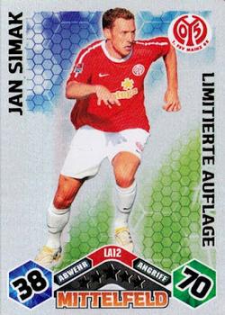 2010-11 Topps Match Attax Bundesliga - Limited Editions #12 Jan Simak Front