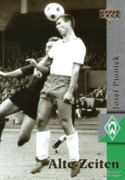 1997 Upper Deck Werder Bremen Box Set #21 Josef Piontek Front