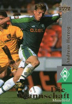 1997 Upper Deck Werder Bremen Box Set #2 Andreas Herzog Front