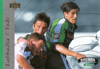1997 Upper Deck Werder Bremen Box Set #34 Bruno Labbadia / Jens Todt Front