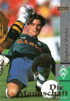1997 Upper Deck Werder Bremen Box Set #3 Raphael Wicky Front