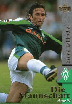 1997 Upper Deck Werder Bremen Box Set #9 Bruno Labbadia Front
