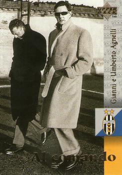 1997 Upper Deck Juventus Box Set #11 Gianni Agnelli / Umberto Agnelli Front