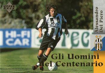 1997 Upper Deck Juventus Box Set #18 Alessandro Del Piero Front
