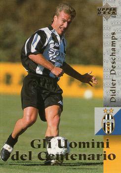 1997 Upper Deck Juventus Box Set #19 Didier Deschamps Front