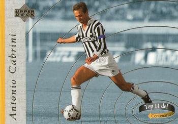 1997 Upper Deck Juventus Box Set #22 Antonio Cabrini Front
