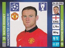 2013-14 Panini UEFA Champions League Stickers #16 Wayne Rooney Front