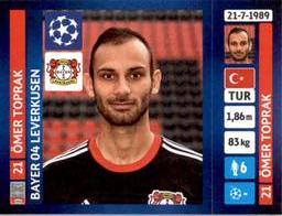 2013-14 Panini UEFA Champions League Stickers #48 Omer Toprak Front