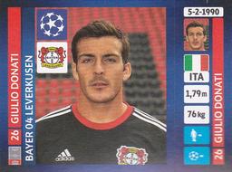 2013-14 Panini UEFA Champions League Stickers #56 Giulio Donati Front