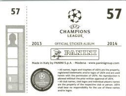 2013-14 Panini UEFA Champions League Stickers #57 Kostas Stafylidis Back