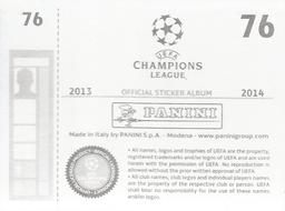 2013-14 Panini UEFA Champions League Stickers #76 Gorka Elustondo Back