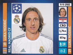 2013-14 Panini UEFA Champions League Stickers #87 Luka Modric Front