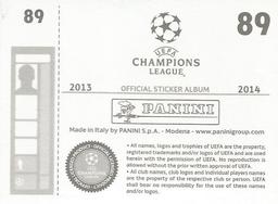 2013-14 Panini UEFA Champions League Stickers #89 Isco Back