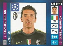 2013-14 Panini UEFA Champions League Stickers #99 Gianluigi Buffon Front