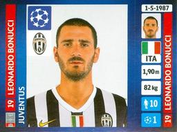 2013-14 Panini UEFA Champions League Stickers #101 Leonardo Bonucci Front
