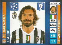 2013-14 Panini UEFA Champions League Stickers #105 Andrea Pirlo Front