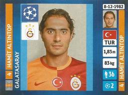 2013-14 Panini UEFA Champions League Stickers #122 Hamit Altintop Front