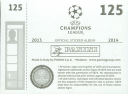 2013-14 Panini UEFA Champions League Stickers #125 Selcuk Inan Back