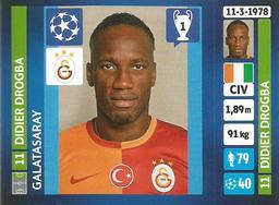 2013-14 Panini UEFA Champions League Stickers #127 Didier Drogba Front