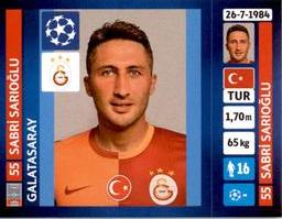 2013-14 Panini UEFA Champions League Stickers #130 Sabri Sarioglu Front