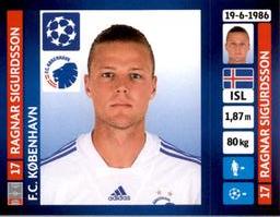 2013-14 Panini UEFA Champions League Stickers #137 Ragnar Sigurdsson Front