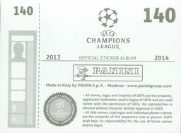 2013-14 Panini UEFA Champions League Stickers #140 Christian Bolanos Back